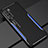Huawei P40 Lite 5G用ケース 高級感 手触り良い アルミメタル 製の金属製 カバー T01 ファーウェイ ネイビー