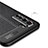Huawei P40 Lite 5G用シリコンケース ソフトタッチラバー レザー柄 カバー S04 ファーウェイ 