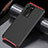 Huawei P40 Pro用ケース 高級感 手触り良い アルミメタル 製の金属製 カバー N02 ファーウェイ レッド・ブラック