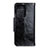 Huawei P40 Pro+ Plus用手帳型 レザーケース スタンド カバー T05 ファーウェイ ブラック
