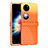 Huawei P60 Pocket用ハードケース プラスチック 質感もマット 前面と背面 360度 フルカバー ZL5 ファーウェイ オレンジ