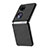 Huawei P60 Pocket用ハイブリットバンパーケース 高級感 手触り良いレザー柄 兼プラスチック SD5 ファーウェイ 