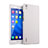 Huawei P7 Dual SIM用ハードケース プラスチック 質感もマット ファーウェイ ホワイト