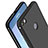 Huawei P8 Lite (2017)用極薄ソフトケース シリコンケース 耐衝撃 全面保護 アンド指輪 ファーウェイ ブラック