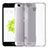 Huawei P8 Lite Smart用極薄ソフトケース シリコンケース 耐衝撃 全面保護 クリア透明 T02 ファーウェイ グレー