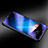 Huawei Rhone用アンチグレア ブルーライト 強化ガラス 液晶保護フィルム ファーウェイ ネイビー