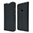 Huawei Y6s用手帳型 レザーケース スタンド カバー L03 ファーウェイ ブラック