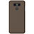 LG G6用ハードケース プラスチック 質感もマット LG ブラウン