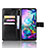 LG G8X ThinQ用手帳型 レザーケース スタンド カバー LG 