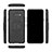 LG G8X ThinQ用ハイブリットバンパーケース スタンド プラスチック 兼シリコーン カバー LG 