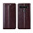 LG K41S用手帳型 レザーケース スタンド カバー L01 LG ブラウン