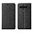 LG K41S用手帳型 レザーケース スタンド カバー L02 LG ブラック