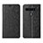 LG K51S用手帳型 レザーケース スタンド カバー LG ブラック