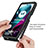 Motorola Moto Edge S30 5G用360度 フルカバー ハイブリットバンパーケース クリア透明 プラスチック カバー モトローラ 