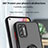 Motorola Moto G Stylus (2021)用ハイブリットバンパーケース プラスチック アンド指輪 マグネット式 S04 モトローラ 