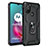 Motorola Moto G30用ハイブリットバンパーケース プラスチック アンド指輪 マグネット式 モトローラ