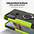Motorola Moto G40 Fusion用ハイブリットバンパーケース プラスチック アンド指輪 マグネット式 S02 モトローラ 