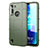 Motorola Moto G8 Power Lite用360度 フルカバー極薄ソフトケース シリコンケース 耐衝撃 全面保護 バンパー モトローラ グリーン