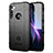Motorola Moto One Fusion Plus用360度 フルカバー極薄ソフトケース シリコンケース 耐衝撃 全面保護 バンパー S01 モトローラ ブラック