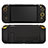 Nintendo Switch用360度 フルカバー極薄ソフトケース シリコンケース 耐衝撃 全面保護 バンパー S01 Nintendo ブラック