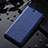 Nokia 5.4用手帳型 レザーケース スタンド カバー H02P ノキア ネイビー