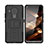 Nokia 5.4用ハイブリットバンパーケース スタンド プラスチック 兼シリコーン カバー JX1 ノキア ブラック