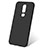 Nokia 6.1 Plus用極薄ソフトケース シリコンケース 耐衝撃 全面保護 ノキア ブラック