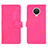 Nokia 6.3用手帳型 レザーケース スタンド カバー L01Z ノキア ローズレッド