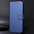 Nokia 6.3用手帳型 レザーケース スタンド カバー BY1 ノキア ネイビー