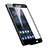Nokia 6用強化ガラス フル液晶保護フィルム F02 ノキア ブラック