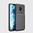 Nokia 7.2用シリコンケース ソフトタッチラバー ツイル カバー ノキア 