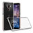 Nokia 7 Plus用極薄ソフトケース シリコンケース 耐衝撃 全面保護 クリア透明 T03 ノキア クリア
