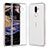 Nokia 7 Plus用極薄ソフトケース シリコンケース 耐衝撃 全面保護 クリア透明 T03 ノキア クリア
