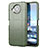 Nokia 8.3 5G用360度 フルカバー極薄ソフトケース シリコンケース 耐衝撃 全面保護 バンパー ノキア オリーブグリーン