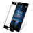 Nokia 8用強化ガラス フル液晶保護フィルム F03 ノキア ブラック