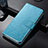 Nokia 9 PureView用手帳型 レザーケース スタンド ノキア ブルー