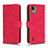 Nokia C110用手帳型 レザーケース スタンド カバー L01Z ノキア ローズレッド
