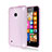 Nokia Lumia 530用シリコンケース ソフトタッチラバー ノキア ピンク