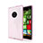 Nokia Lumia 830用極薄ソフトケース シリコンケース 耐衝撃 全面保護 クリア透明 ノキア ピンク