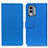 Nokia X30 5G用手帳型 レザーケース スタンド カバー M08L ノキア ネイビー
