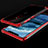 Nokia X5用極薄ソフトケース シリコンケース 耐衝撃 全面保護 クリア透明 H01 ノキア レッド