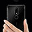 Nokia X5用極薄ソフトケース シリコンケース 耐衝撃 全面保護 クリア透明 H01 ノキア 