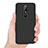 Nokia X6用極薄ソフトケース シリコンケース 耐衝撃 全面保護 ノキア ブラック