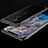 Nokia X7用極薄ソフトケース シリコンケース 耐衝撃 全面保護 クリア透明 H01 ノキア ブラック