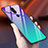 Nokia X7用ハイブリットバンパーケース プラスチック 鏡面 虹 グラデーション 勾配色 カバー ノキア 
