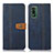 Nokia XR21用手帳型 レザーケース スタンド カバー M16L ノキア ネイビー