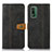 Nokia XR21用手帳型 レザーケース スタンド カバー M16L ノキア ブラック