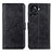 OnePlus 10R 5G用手帳型 レザーケース スタンド カバー A07D OnePlus ブラック