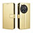 OnePlus 12 5G用手帳型 レザーケース スタンド カバー BY5 OnePlus ゴールド