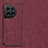 OnePlus 12R 5G用ケース 高級感 手触り良いレザー柄 S04 OnePlus レッド